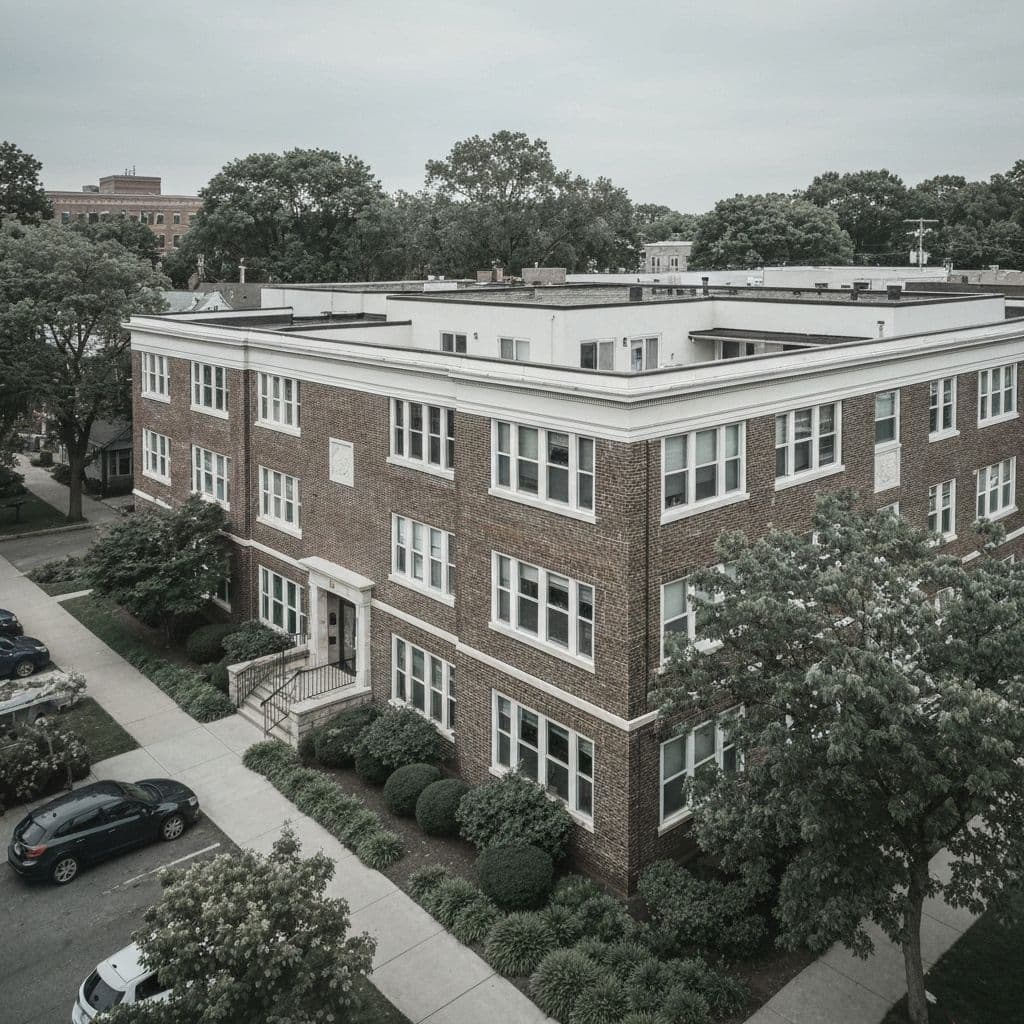 Multifamily investment property building