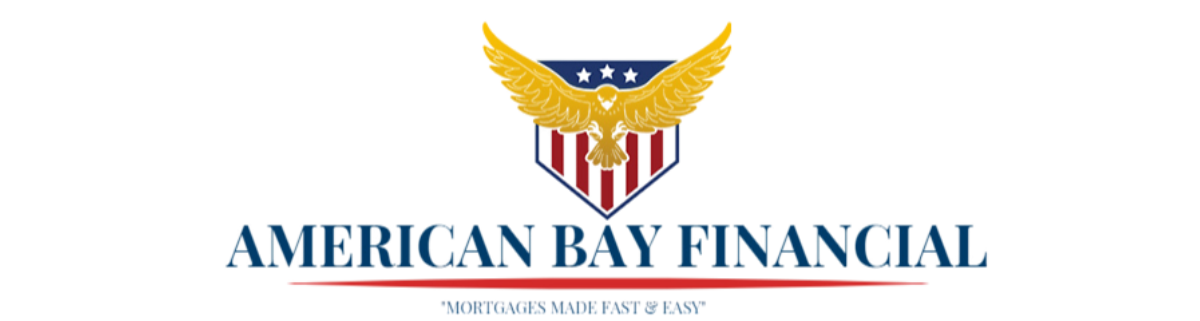 American Bay Financial logo featuring an eagle and patriotic shield