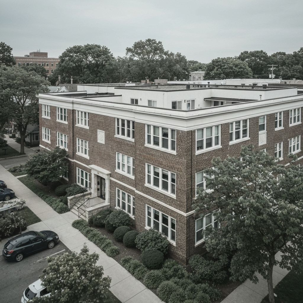 Multifamily investment property building